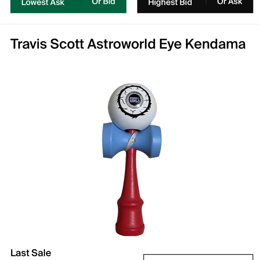 Travis Scott Kendama